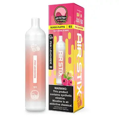 Air Factory Air Stix 3000 - Disposable Vape Device - Pink Lemonade