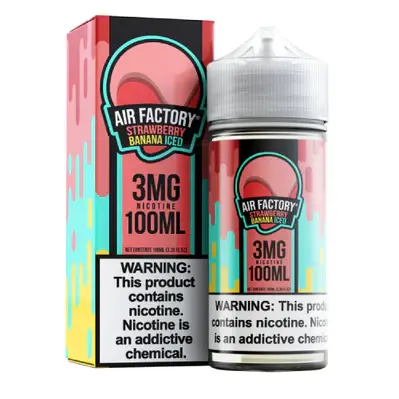 Air Factory eLiquid Synthetic - Strawberry Banana Iced