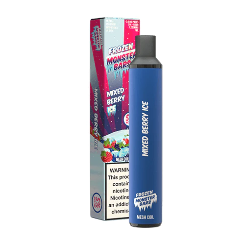 Monster Bars 3500 - Disposable Vape Device - Frozen Mixed Berry Ice
