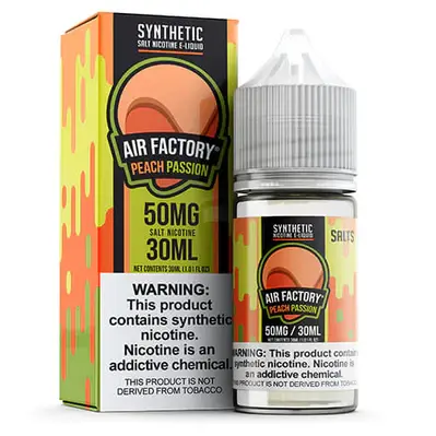 Air Factory eLiquid Synthetic SALTS - Peach Passion
