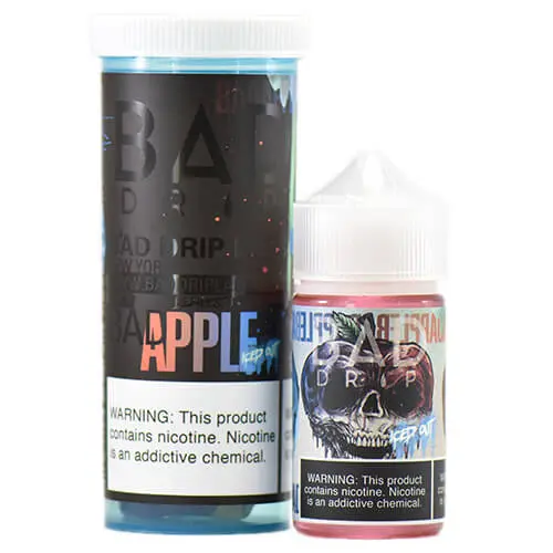 BAD DRIP TOBACCO-FREE E-JUICE - BAD APPLE ICED OUT