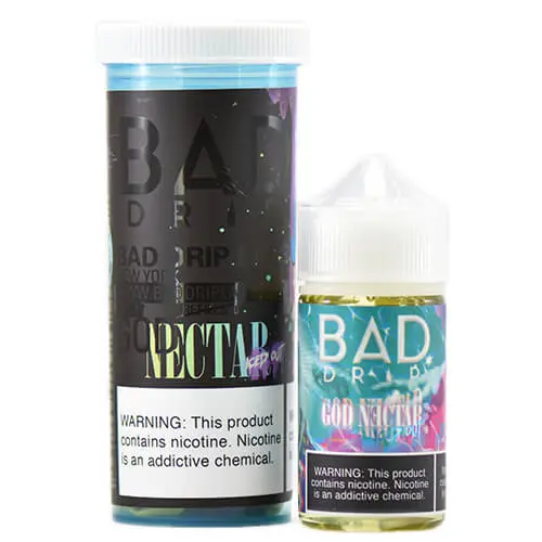 BAD DRIP TOBACCO-FREE E-JUICE - GOD NECTAR ICED OUT