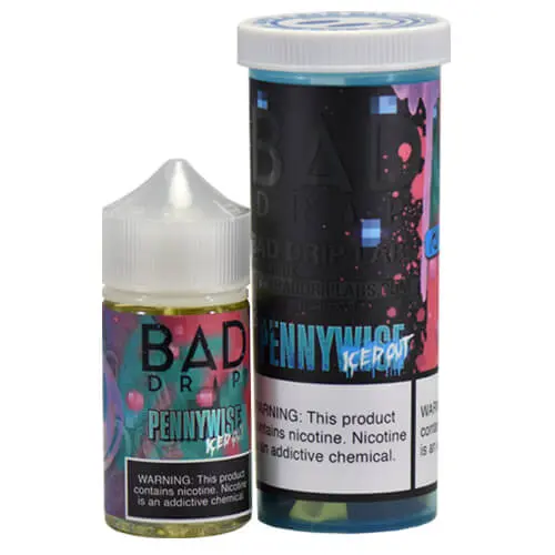 BAD DRIP TOBACCO-FREE E-JUICE - PENNYWISE ICED OUT