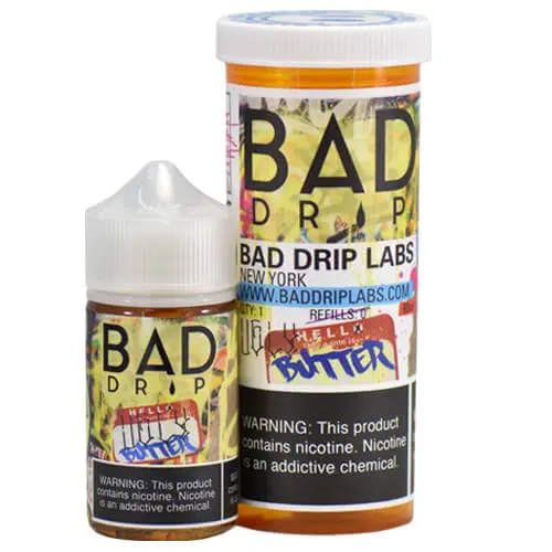 BAD DRIP TOBACCO-FREE E-JUICE - UGLY BUTTER